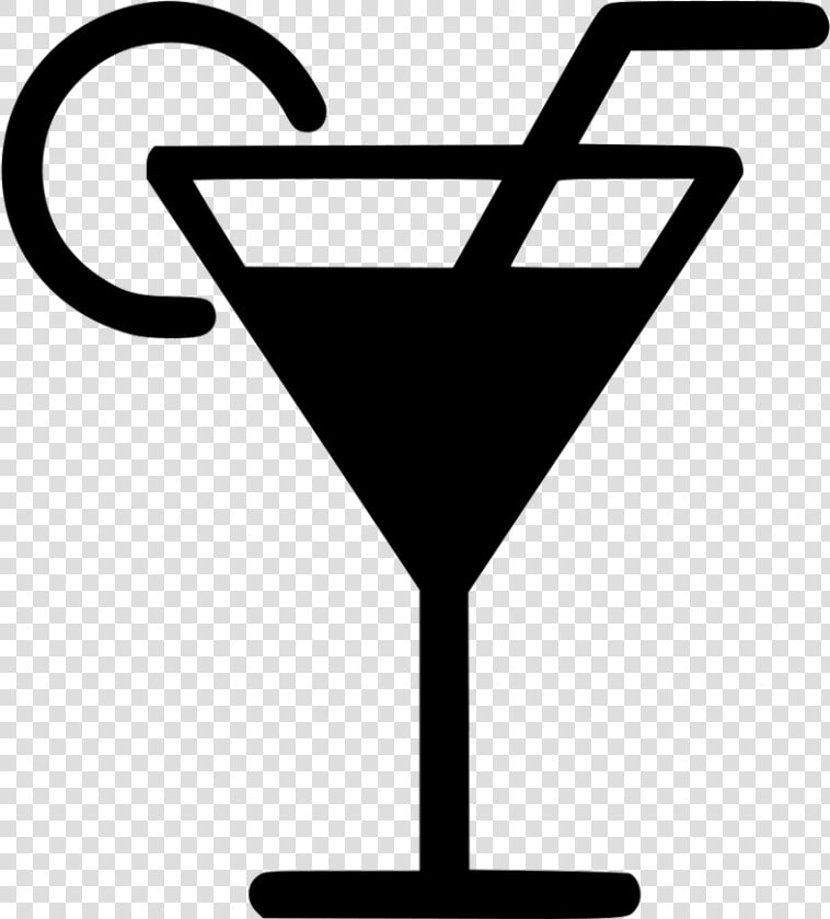 Martini Glass Drink Cocktail Straw Svg Png Icon Free   Drink Icon Transparent  Png DownloadTransparent PNG