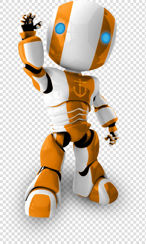 Robot wave   3d Robot  HD Png DownloadTransparent PNG