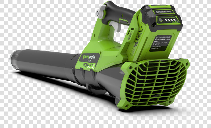 Greenworks Axial Blower G40ab   Greenworks Lombfúvó  HD Png DownloadTransparent PNG