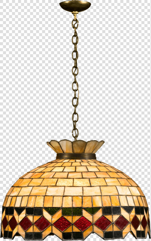 Leaded Glass Hanging Light   Stained Glass Hanging Light  HD Png DownloadTransparent PNG