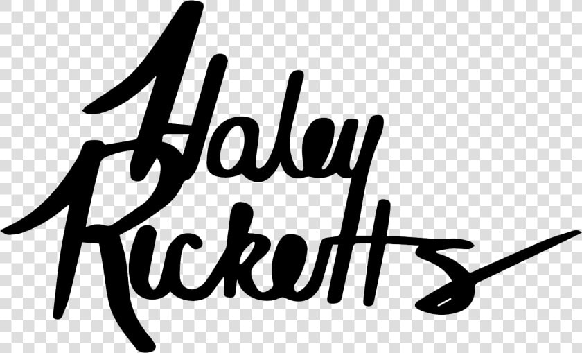 Haley Ricketts   Calligraphy  HD Png DownloadTransparent PNG