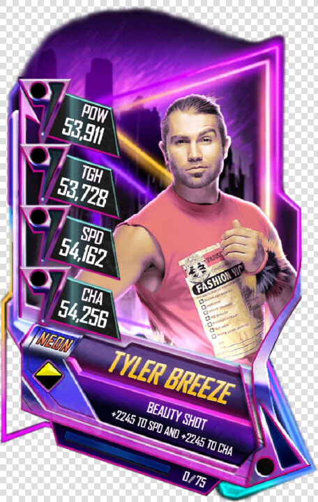 Wwe Supercard Neon Pro  HD Png DownloadTransparent PNG