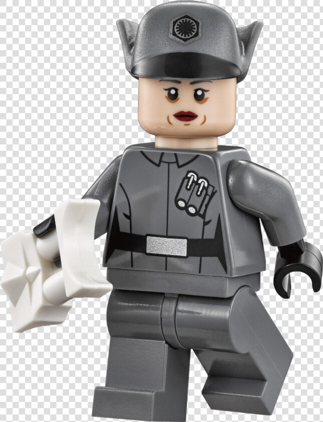 Star Wars Lego 75101 Mini Figure First Order Officer   Lego First Order Tie Pilot  HD Png DownloadTransparent PNG