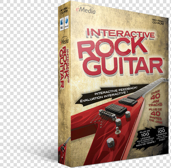 Emedia Interactive Rock Guitar   Flyer  HD Png DownloadTransparent PNG