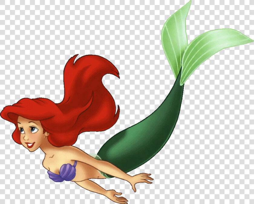 The Little Mermaid Shows   Ariel The Little Mermaid Swimming  HD Png DownloadTransparent PNG