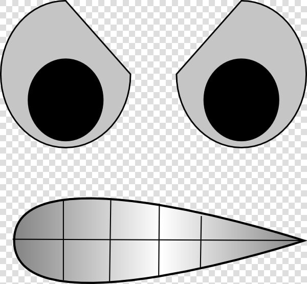 Angry Eyes And Mouth Clipart   Png Download   Eyes And A Mouth  Transparent PngTransparent PNG