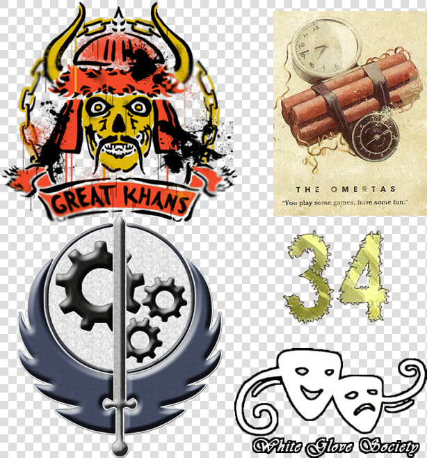 Side Bets   Fallout Brotherhood Of Steel Tattoos  HD Png DownloadTransparent PNG