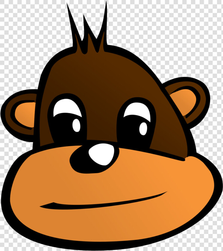 Monkey Head   Monkey With Hat Cartoon  HD Png DownloadTransparent PNG