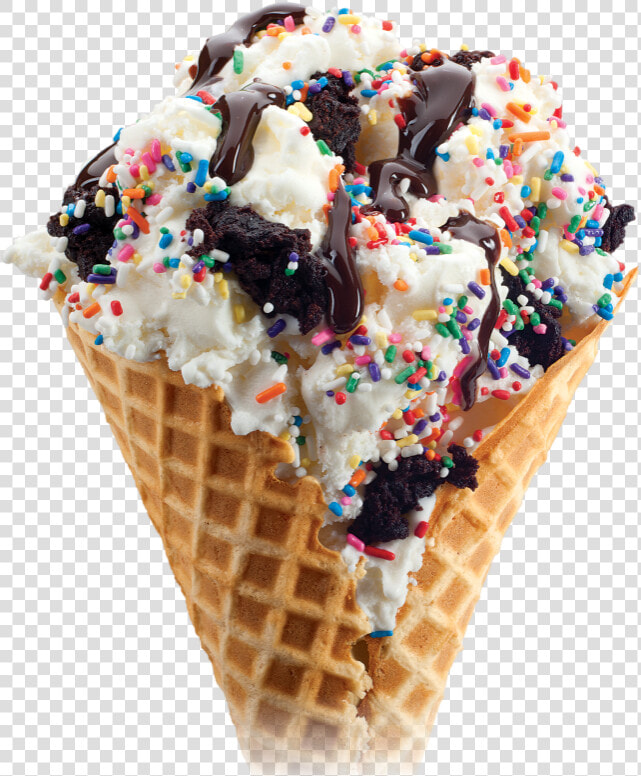 Cold Stone Birthday Cake Ice Cream Cold Stone Birthday   Cold Stone Birthday Cake Remix Waffle Cone  HD Png DownloadTransparent PNG