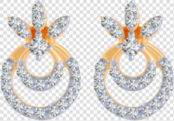 14kt Yellow Gold And Diamond Stud Earrings For Women   Earrings  HD Png DownloadTransparent PNG