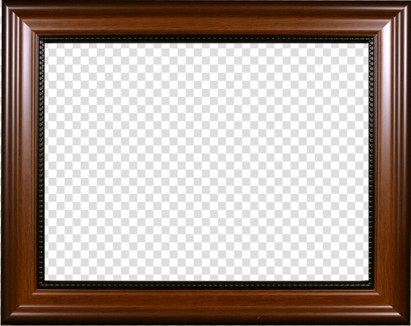 Walnut With Bead Certificate Frame Made At Wyman Frame  HD Png DownloadTransparent PNG