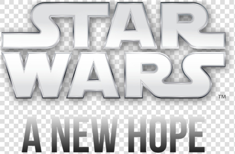 Star Wars A New Hope Logo  HD Png DownloadTransparent PNG