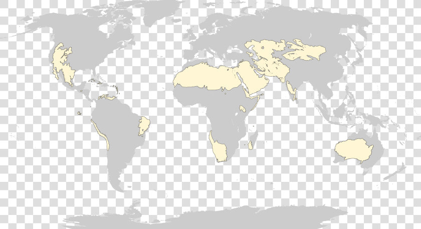 World Map Temperate Grasslands  HD Png DownloadTransparent PNG