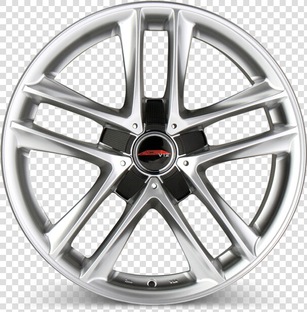 V12 D668 Hypersilver Wheels  amp  Rims   2d Car Without Wheel  HD Png DownloadTransparent PNG