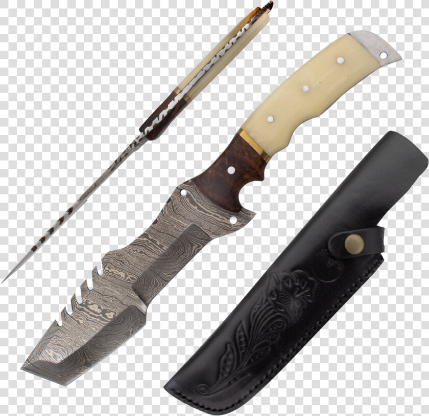 Transparent Real Bone Png   Hunting Knife  Png DownloadTransparent PNG