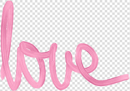  love  word  pink  paint  painting  loove  amour  art   Pink Love Word Art  HD Png DownloadTransparent PNG