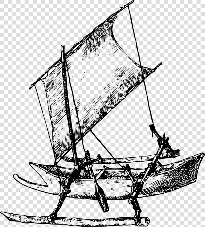 Caravel monochrome Photography baltimore Clipper   Indonesian Fishing Boat Drawing  HD Png DownloadTransparent PNG