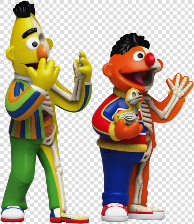 Bert  amp  Ernie  HD Png DownloadTransparent PNG