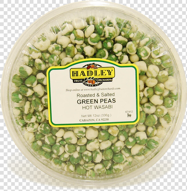 Roasted And Salted Green Peas Hot Wasabi   Hadley Fruit Orchards  HD Png DownloadTransparent PNG