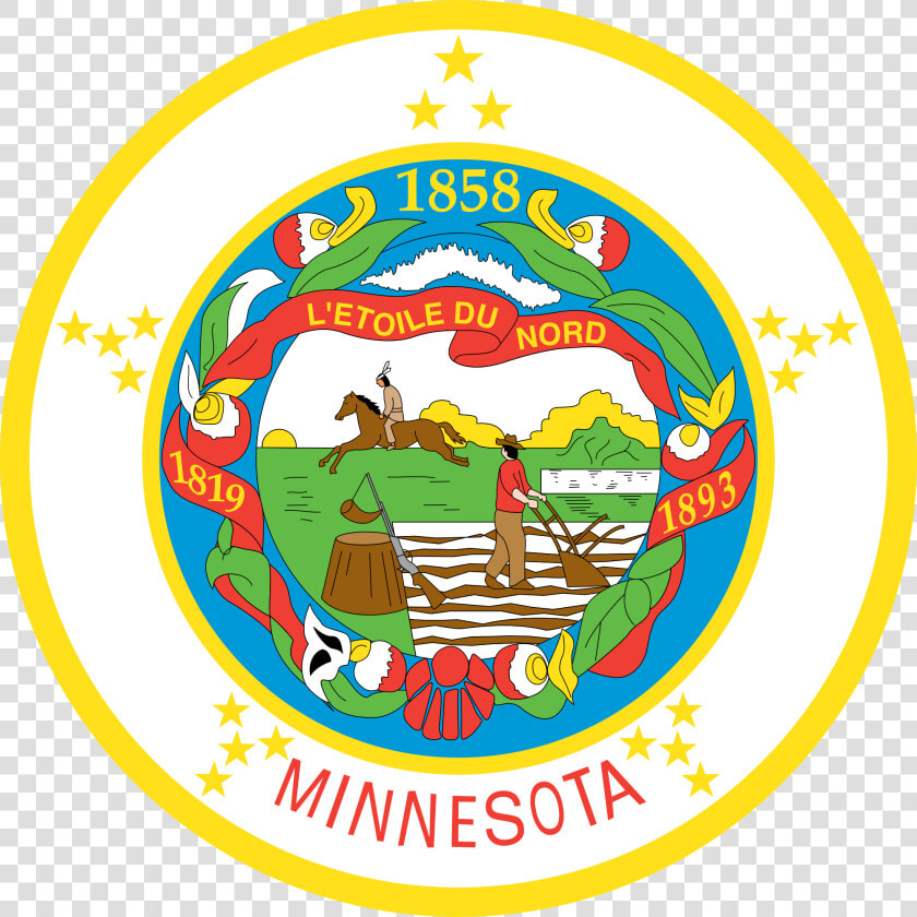 Minnesota State Seal Png   Minnesota State Flag  Transparent PngTransparent PNG