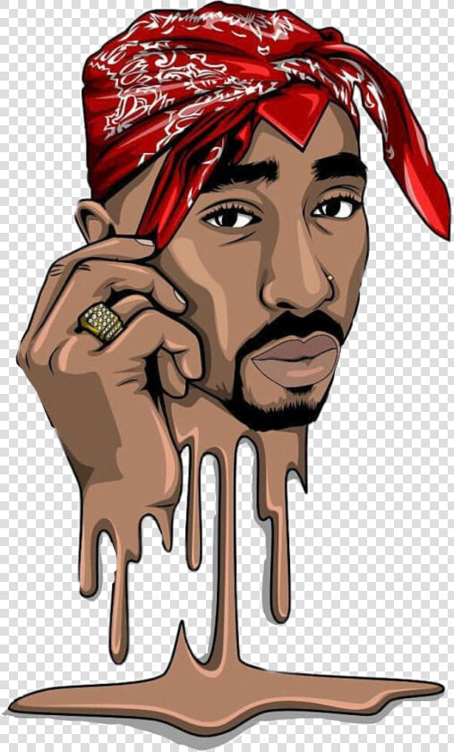 Tupac Shakur   Transparent Cartoons   2pac Emoji  HD Png DownloadTransparent PNG