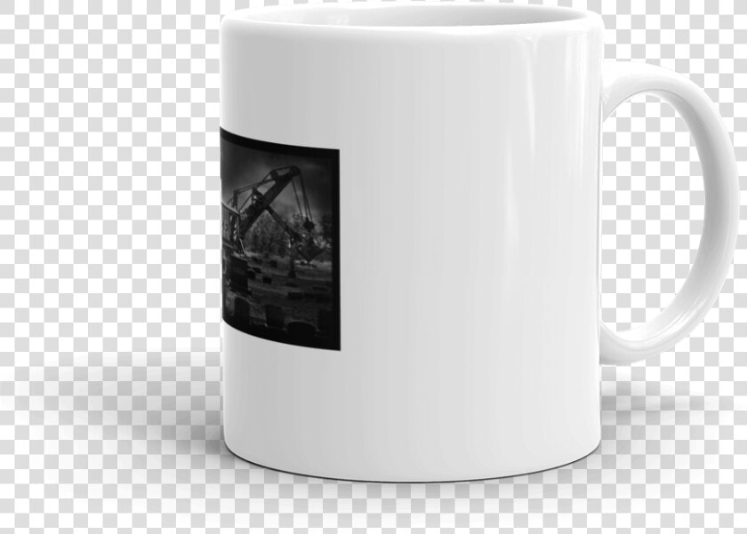 L Cc Steam Shovel In Cemetery Mug Coffee   Coffee Cup  HD Png DownloadTransparent PNG