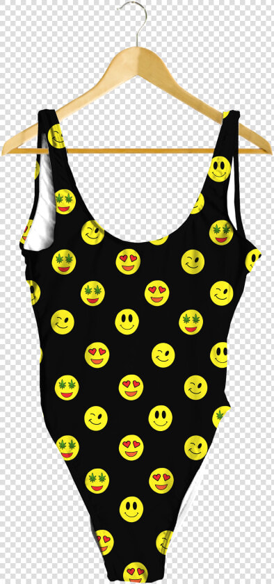 Emoji Black One piece   C bags Shopper Polka Dots Gepäckträger Fahrradtasche  HD Png DownloadTransparent PNG