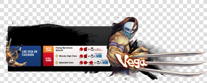 Began Working With M   Vega Street Fighter 4  HD Png DownloadTransparent PNG