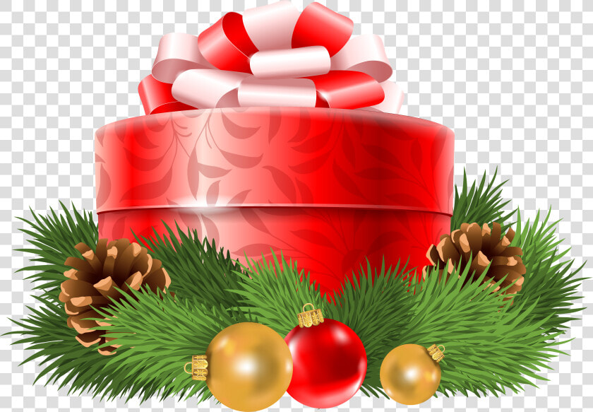 Transparent Christmas Red Gift Decor Png Clipart​   Открытки С Наступающим Новым Годом  Png DownloadTransparent PNG