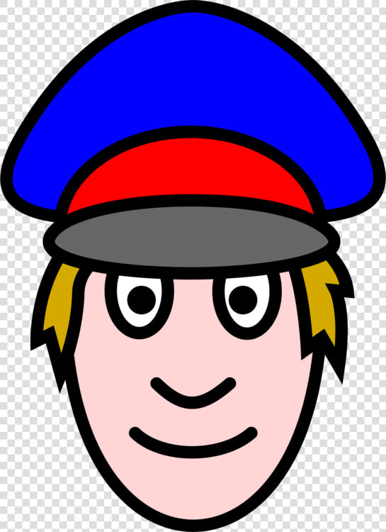 Smiley facial Expression area   Police Oficer Face Clip Art  HD Png DownloadTransparent PNG