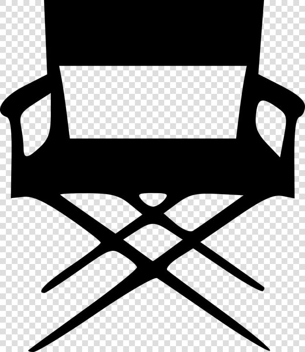 Film Maker  Director  Executive Producer  Chair  Movie   Clip Art Directors Chair  HD Png DownloadTransparent PNG