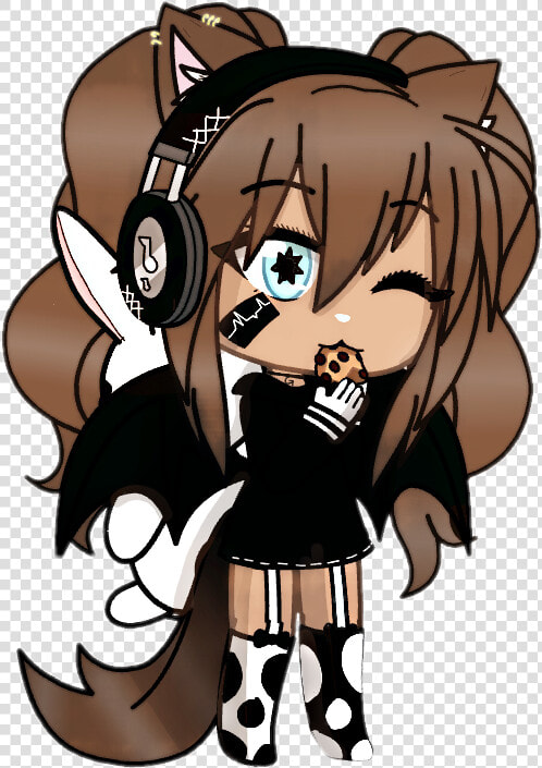 Just An Edit Before I Work On My Friends Edits Owo   Cute Gacha Life Girls Wolf  HD Png DownloadTransparent PNG