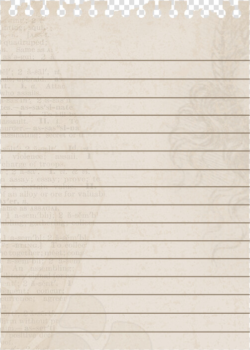 Ripped Notebook Paper Png   Handwriting  Transparent PngTransparent PNG