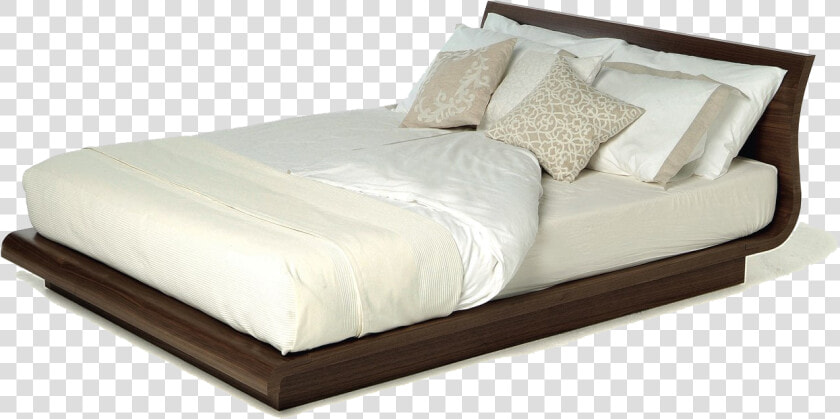 Modern Bed Transparent Free Png   Bed With Mattress Png  Png DownloadTransparent PNG