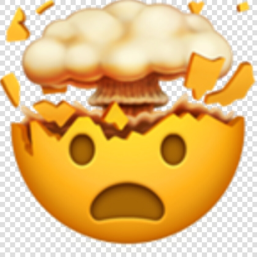 Mind Blown Emoji Apple   Mind Blown Discord Emoji  HD Png DownloadTransparent PNG