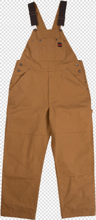 Tough Duck Mens Unlined Duck Overalls Brown Front I198   Overall  HD Png DownloadTransparent PNG