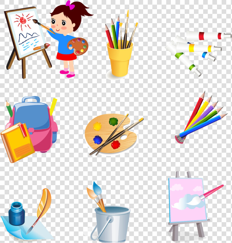 Gardening Tools Drawing   Drawing Tools Drawing  HD Png DownloadTransparent PNG