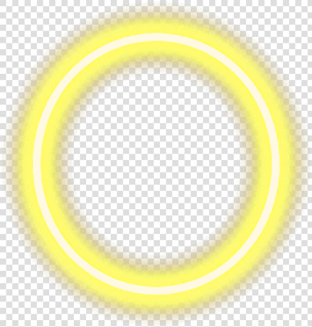  circle  neon  yellow  yellowlight  lights  light  crown   Circle  HD Png DownloadTransparent PNG