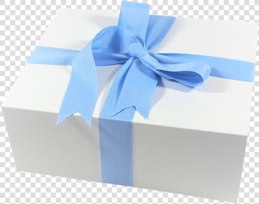 Gift Box With Blue Ribbon   Gift Box Blue Ribbon  HD Png DownloadTransparent PNG