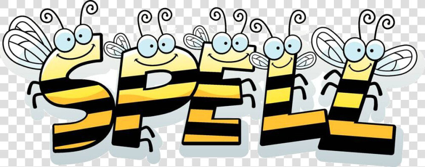 Clip Art Cartoon Bees   Spelling Bee Clip Art  HD Png DownloadTransparent PNG