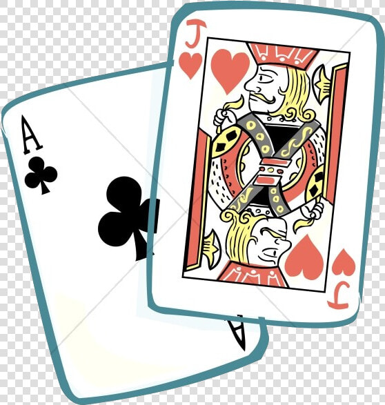 Playing Cards Ace And Jack Christian Senior Clipart   Ace And Jack Cards  HD Png DownloadTransparent PNG