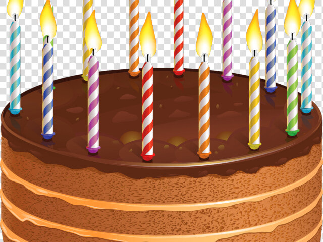 Transparent Birthday Candles Clipart   Birthday Cake With Candles Png  Png DownloadTransparent PNG