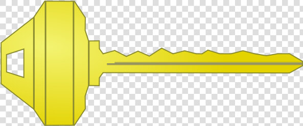 Yellow House Key   Key  HD Png DownloadTransparent PNG