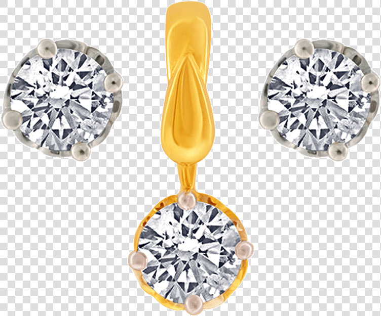 10kt Yellow Gold Jewellery Set For Women   Gold Diamond Jewellery Set Png  Transparent PngTransparent PNG