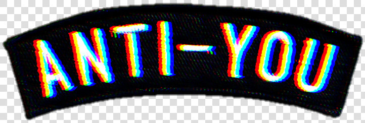  glitch  text  aesthetic  tumblr  trend  antiyou   Anti You  HD Png DownloadTransparent PNG