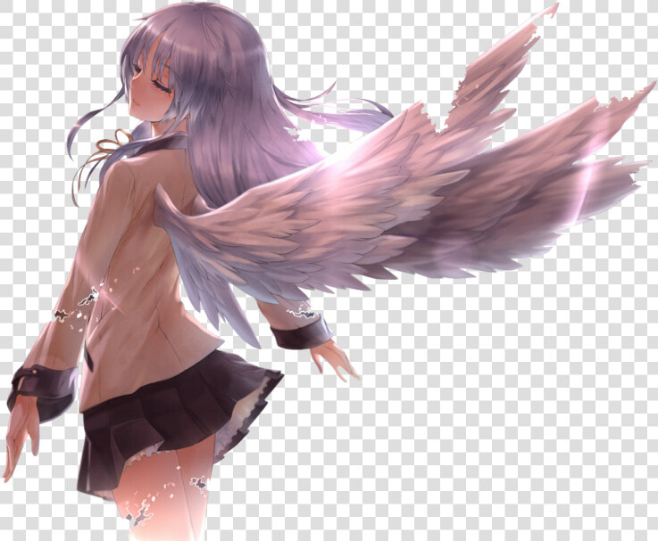 Anime  Angel  And Angel Beats Image   Kanade Tachibana  HD Png DownloadTransparent PNG