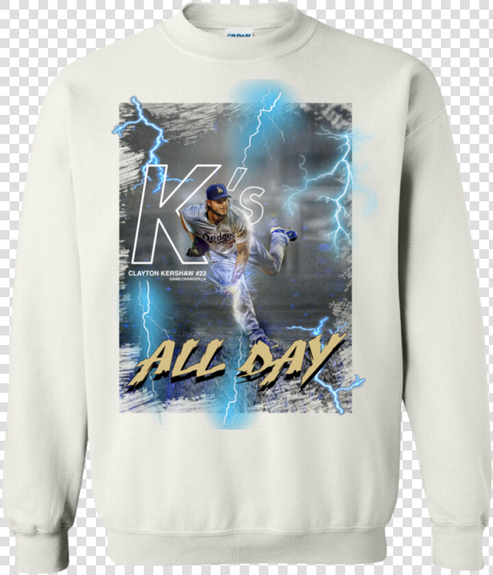 K S All Day Kershaw Crew   Sweater  HD Png DownloadTransparent PNG