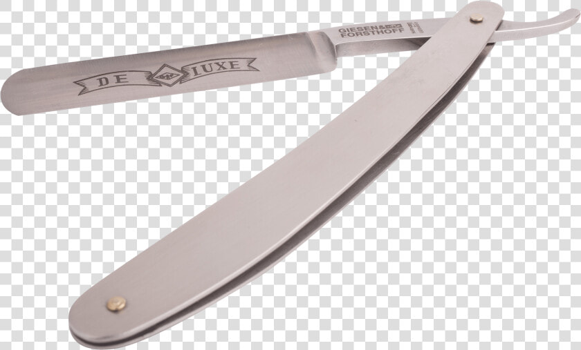 Giesen  amp  Forsthoff De Luxe Straight Razor Rakkniv   Straight Razor Transparent Background  HD Png DownloadTransparent PNG