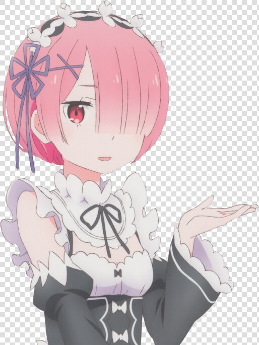  ram  re   Zero   Anime Re Zero Ram  HD Png DownloadTransparent PNG