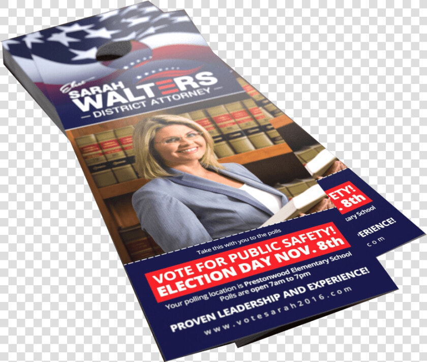 Custom Political Door Hangers   Flyer  HD Png DownloadTransparent PNG